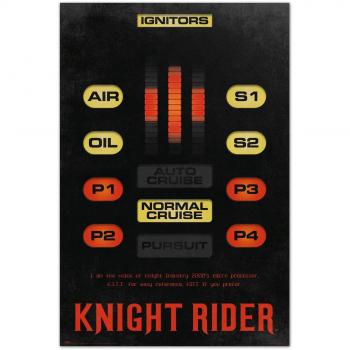 Póster Knight Rider 61 x 91,5 cm