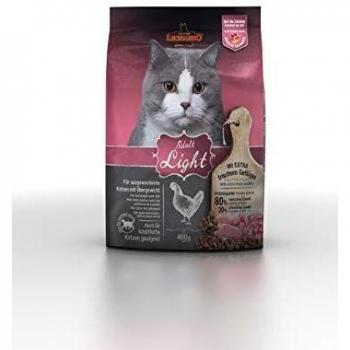 Leonardo Adult Light [400g] Alimento para Gatos | Alimento seco para Gatos | Alimento Completo para Gatos Adultos de Todas Las Razas a Partir de 1 año