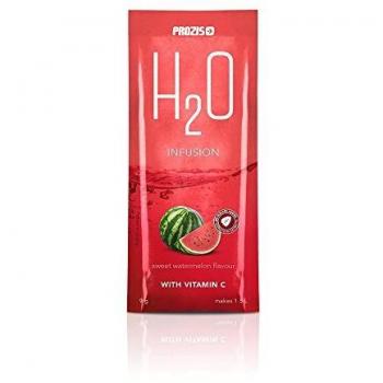 Prozis H2O Infusion 9g - Sobre de Bebida de Sandia Dulce para la Hidratación Corporal - Repleto de Vitamina C - Deliciosa, Saludable y Segura Alternativa al Agua - Sin Azúcar