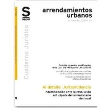 Indemnización ante la resolución anticipada del arrendatario del local