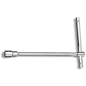 Beta Tools Llave T Hexagonal 27 - Llave en T hexagonal, fabricada en acero al cromo-vanadio, con acabado pulido y tratamiento térmico para mayor resistencia, incluye medidas métricas y se presenta en un est