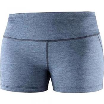 SALOMON Agile - Mallas Cortas Ajustadas para Mujer, Mujer, LC1032800, Gris, Extra-Small