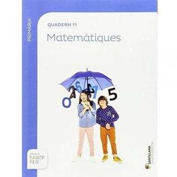 QUADERN 11 MATEMATIQUES 4 PRIMARIA 2 TRIM SABER FER - 9788490471777