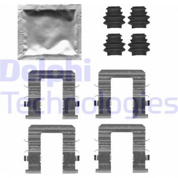 Kit de accesorios DELPHI LX0728, pastillas de frenos