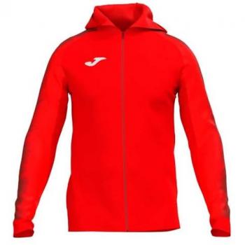 Chaqueta con capucha Joma Elite XI para mujer, color rojo, talla XS