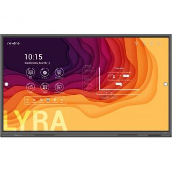 Newline Lyra Pizarra Digital Interactiva - Pizarra Electrónica con Android 11 Ideal Empresas y Colegios