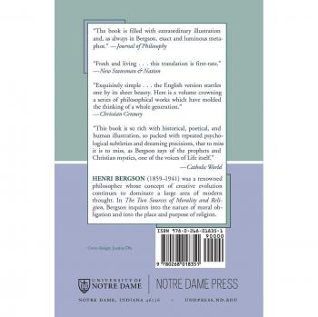 The Two Sources of Morality and Religion - Paperback Edition