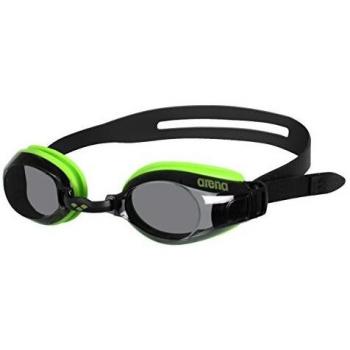Arena Zoom X-Fit Swimming Goggles - Green Smoke Black, UV Protection
