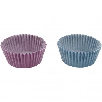Zenker Cápsulas Magdalenas en papél. Rosa y Celeste. Ø5cm. 100 uds.