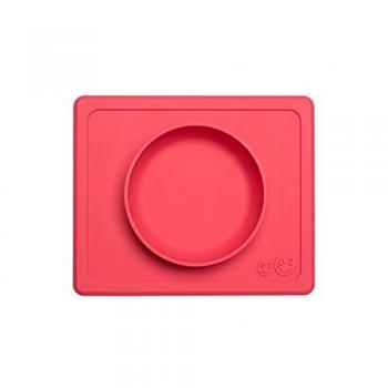 Ezpz Mini Bowl EUMBC004 Cuenco de Silicona, 8.5 x 7 x 1.25 cm, Rosa