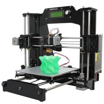Geeetech Prusa Reprap 3 X DIY LCD Impresora 3D, acrílico, 6 sustancias
