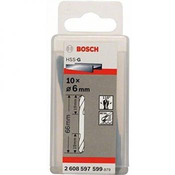 Bosch 2 608 597 599 - Pack de 10 brocas de doble punta
