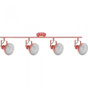 Lámpara de Techo Edit Epikasa - Metal Cobre Blanco 86x12x21 cm