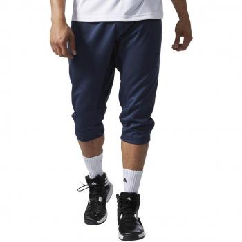 adidas Dame Pantalón 3/4 de Baloncesto, Hombre, Azul