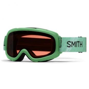 Máscara de esquí Smith Gambler verde menta con lente RC36 infantil