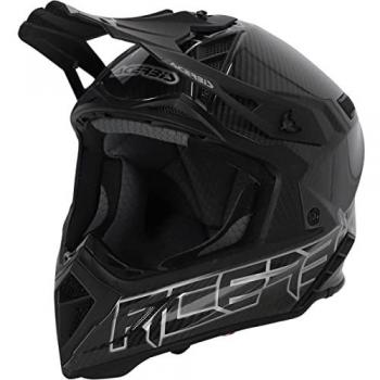 Acerbis Casco de motocross Steel Carbon 2023 Negro-Gris M
