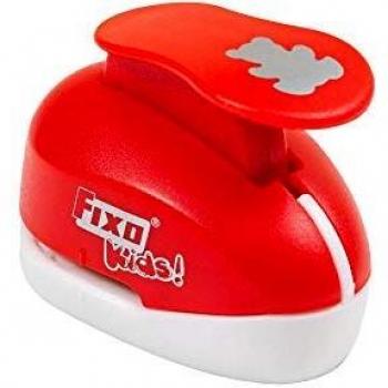 Fixo Kids 38851. Perforadora Especial Goma EVA con Forma de Oso. 1,6cm. Tamaño Pequeño, Rojo