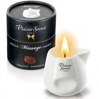 Plaisir Secret Vela de Masaje Chocolate 80ml 1ud