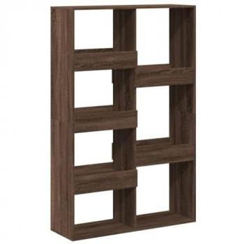 Estantería de Madera de Ingeniería Marrón Roble 100x33x155,5 cm, Librería, Armario de Almacenamiento, Estantería para Libros