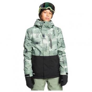 Quiksilver Chaqueta de esquí y snow Mission Printed para niños