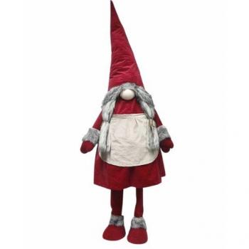 Gnomo decoración Navidad Aitor 55 x 43 x 160 cm