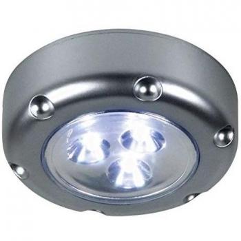 Touch Light - 3 LEDs - plateado