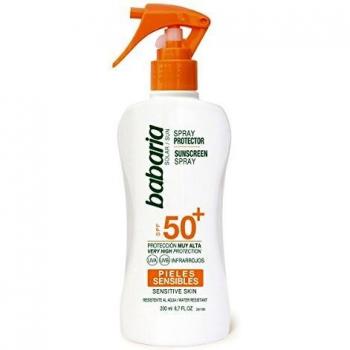 Babaria Sun Sensitive Sunscreen Spray for Sensitive Skin SPF 50+ 200 ml