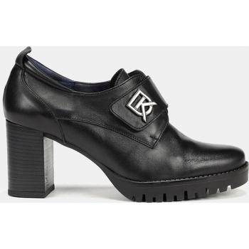 Botines Evie de mujer en piel con cierre adherente y tacón bloque