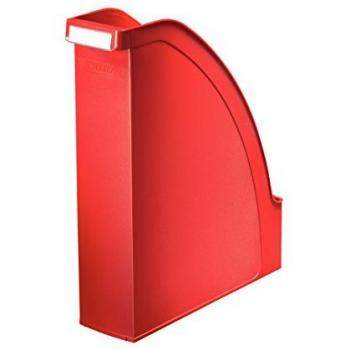 LEITZ 24760025 - Cajetines de Archivo Plus Lomo 70 color rojo