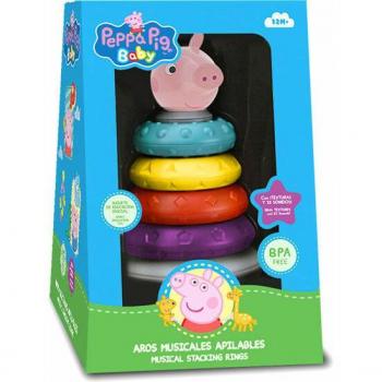 Aros Apilables con Sonidos Peppa Pig PP17088