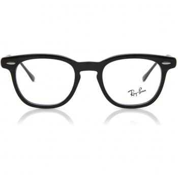 Ray-Ban RX5398 Hawkeye 2000 Men's Eyeglasses Black Size 50 (Frame Only) - Blue Light Block Available
