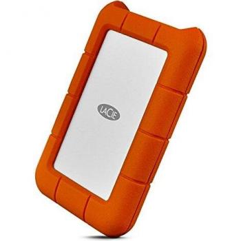 LaCie Rugged USB-C 5TB External Hard Drive Portable HDD – USB 3.0 compatible, Drop Shock Dust Rain Resistant, for Mac and PC Computer Desktop Workstation Laptop (STFR5000800)