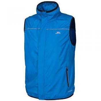 Trespass Torridon - Chaleco de running para hombre, azul eléctrico, talla S