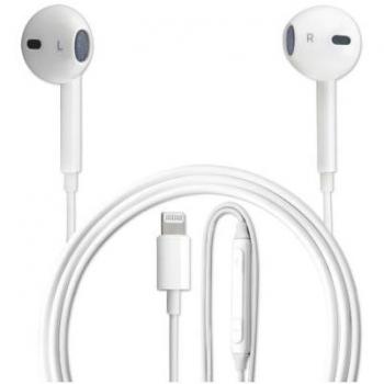Auriculares In-Ear 4smarts Melody 2 con Conexión Lightning y Micrófono, Color Blanco