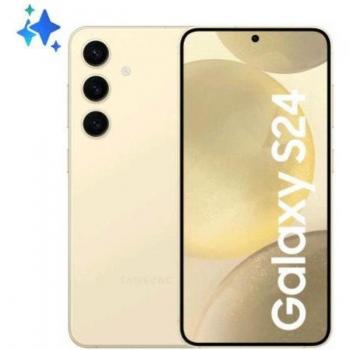 Samsung Galaxy S24 Dual SIM 5G Mobile Phone - 8GB RAM, 128GB Storage, Amber Yellow