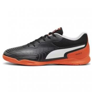 Puma Zapatillas de fútbol sala TRUCO III para hombre en negro de piel vegana