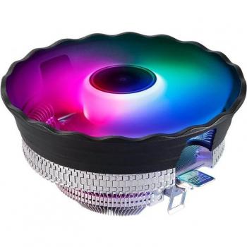 UNYKAch Jotun DF 120 RGB Disipador de CPU con Ventilador de 120mm, Iluminación RGB, Compatible con Sockets Intel/AMD, Perfil Bajo, Flujo de Aire Continuo