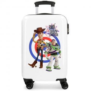 Disney Toy Story 4 Maleta de cabina Multicolor 37x55x20 cms Rígida ABS Cierre combinación 32L 2,5Kgs 4 ruedas dobles Equipaje de Mano