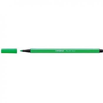 Rotulador stabilo acuarelable pen 68 verde neon 1 mm