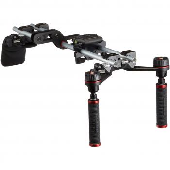 Manfrotto Sympla MVA525WK - Soporte para videocámaras, Negro