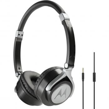 Motorola Pulse 2 Auriculares de Diadema con Cable, Color Negro