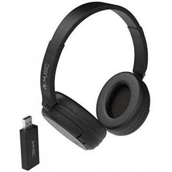 Auriculares Inalámbricos con Micrófono Ryght RM311012 - Transmisor USB - Negro