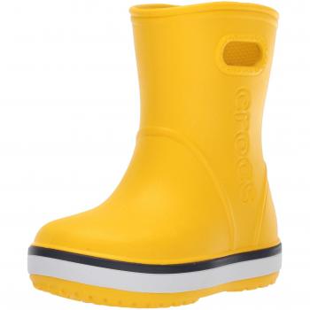 Crocs Crocband Rain Boot Kids, Botas de Agua Unisex Niños, Amarillo