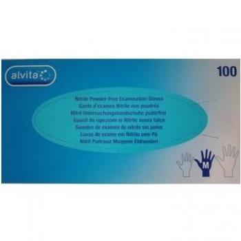 ALVITA GUANTES NITRI S/POLVO M