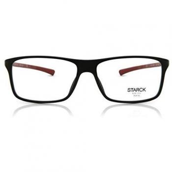 Starck Eyes Gafas de Vista 0SH1043M Black Red 56/15/140 hombre