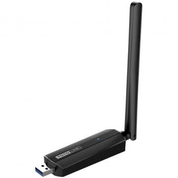 TOTOLINK X6100UA Adaptador USB Wifi AX1800, Doble Banda, Wi-Fi 6, Mu-MIMO, WPA3, Velocidad de hasta 1774.5 Mbit/s