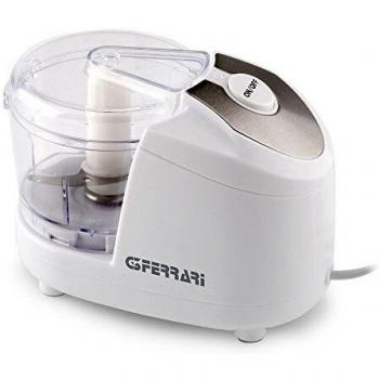 Picadora Eléctrica G3 Ferrari Realmix 250W, Capacidad 400ml, Acero Inoxidable, Blanco/Argento