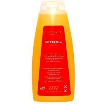 TricoVIT Anticaída – Champú Anticaída, Reduce la Caída del Cabello y Estimula el Crecimiento, 100% Vegano, Sin Parabenos ni Siliconas, Champú Anticaída para Hombre y Mujer, 400 ml