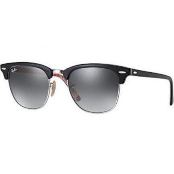 Ray-Ban Unisex's Rb 3016 Sunglasses, Black/Red, 49