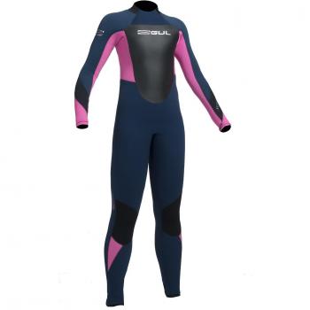 2017 Gul Response 5/3mm Junior Wetsuit Navy/Pink RE1218 Junior Sizes - T3